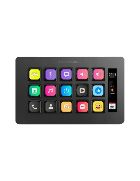 Control deck slim mars gaming msd - one