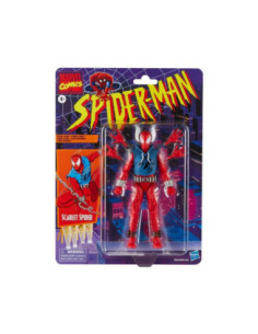 Figura hasbro marvel comics spider - man scarlet