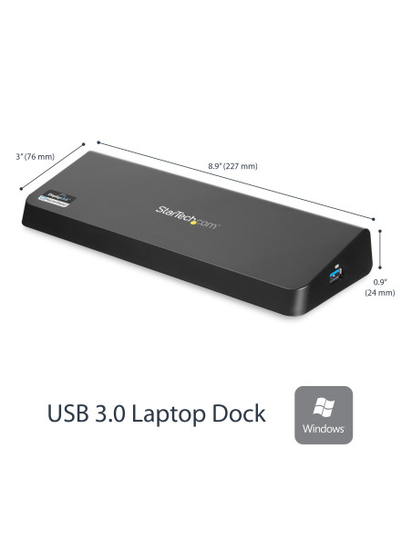 Docking station startech usb3dockhdpc 9 en