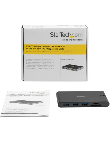 Docking station startech 9 en 1