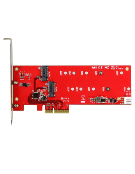 Tarjeta controladora m.2 sata3 startech pex2m2