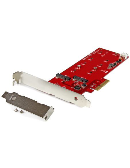 Tarjeta controladora m.2 sata3 startech pex2m2