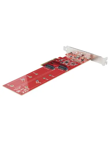Tarjeta interfaz startech dual - m2 - pcie - card - b