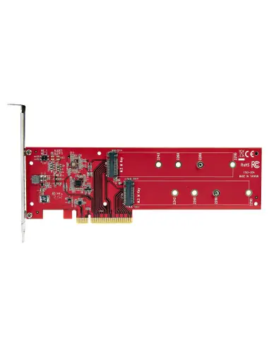 Tarjeta interfaz startech dual - m2 - pcie - card - b