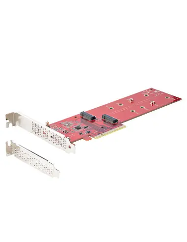 Tarjeta interfaz startech dual - m2 - pcie - card - b