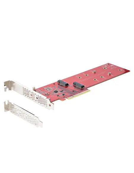 Tarjeta interfaz startech dual - m2 - pcie - card - b