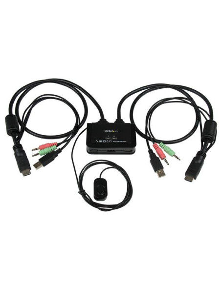 Conmutador kvm star tech 2 usb