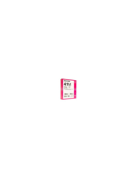 Cartucho gel ricoh gc - 41m magenta (2500