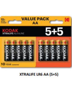 Blister pilas kodak alcalina xtralife aa