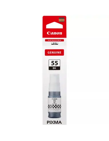Botella tinta canon gi - 55 ink negro