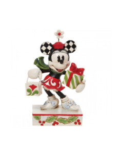 Figura enesco disney minnie regalos navidad