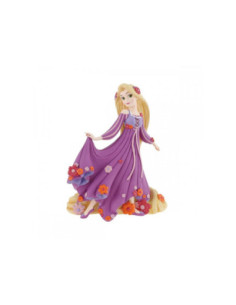 Figura decorativa enesco disney rapunzel floreada