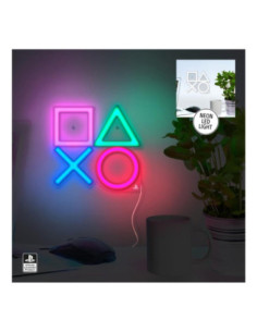 Lámpara pared paladone plastation luz led