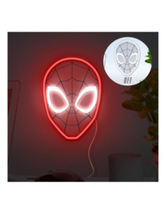 Lámpara pared paladone spiderman luz led