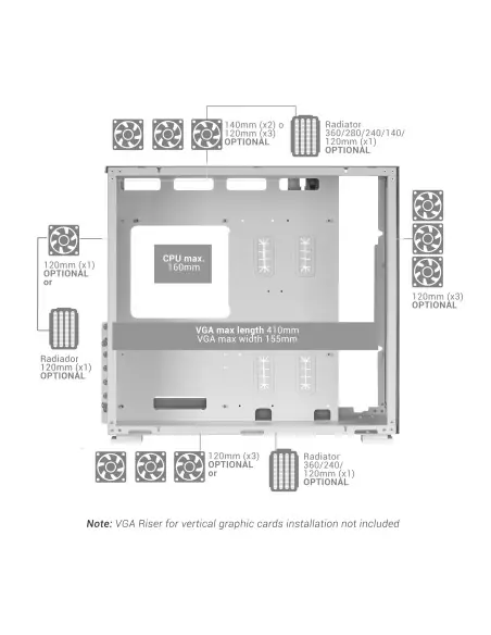 Caja ordenador mars gaming mcnova xxl