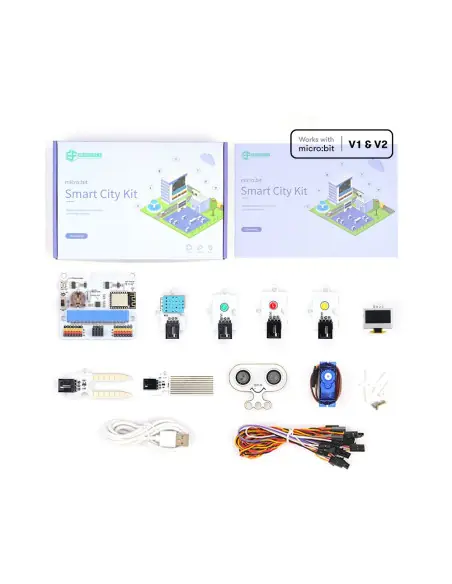 Kit sensores inteligentes micro:bit ciudad inteligente