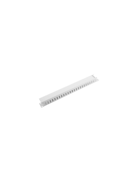 Organizador cables lanberg metalico 1u tipo