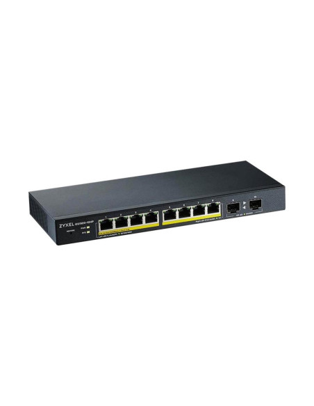 Switch 10 puertos zyxel gs1900 - 10hp - eu0102f 10