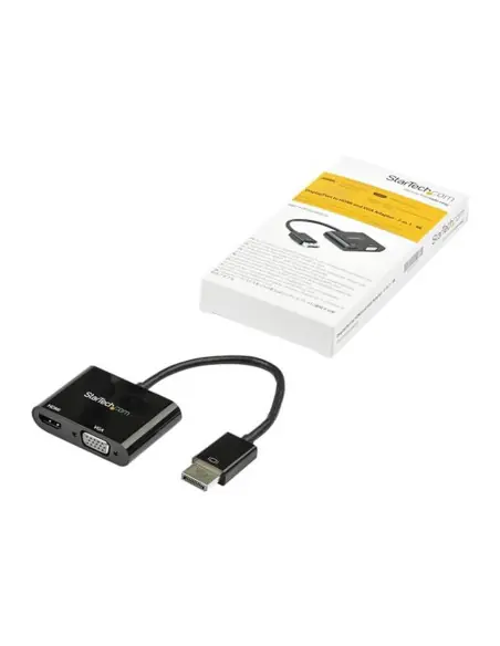 Adaptador dp a hdmi vga startech