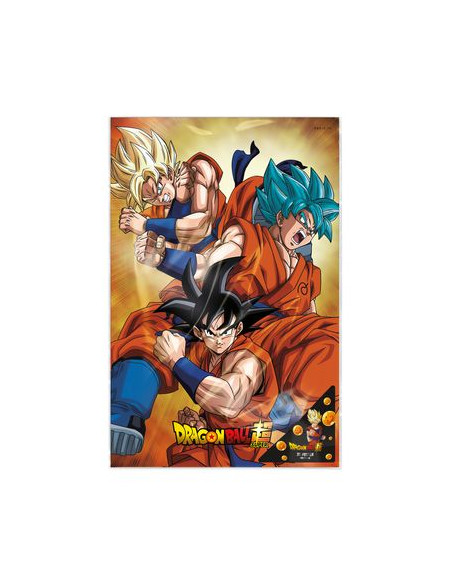 Poster 3d 58x38 cm champa goku