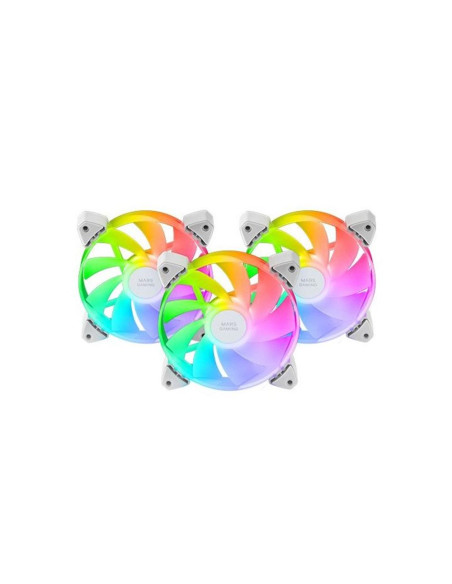 Ventilador mars gaming mf - 3ar argb 3x