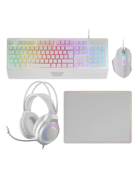 Kit mars gaming mcp124prowes blanco