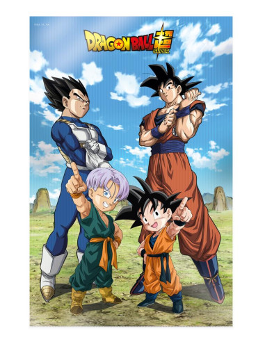 Poster 3d 58x38cm battle of gods