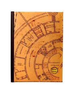 Libreta sd toys harry potter mapa