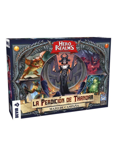 Juego mesa hero realms: la perdición