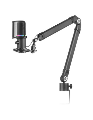 Microfono mars gaming mmicxt argb negro