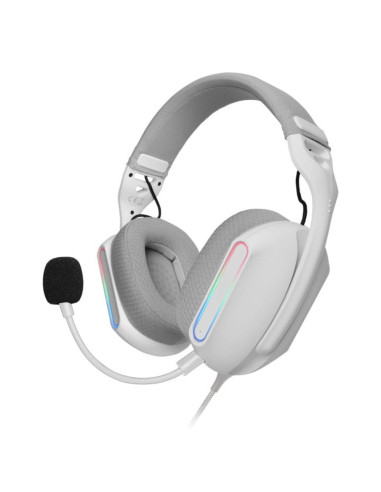 Auriculares mars gaming mhpro argb blanco