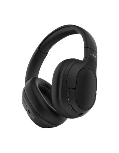 Auriculares belkin aud008hqbk inalambrico negro