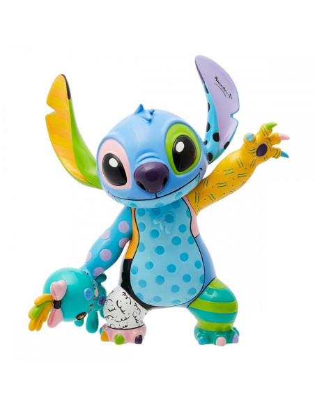 Figura enesco disney stitch y scrump