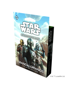 Caja star wars: deckbuilding game mandalorianos