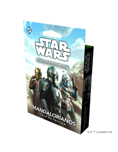 Caja star wars: deckbuilding game mandalorianos