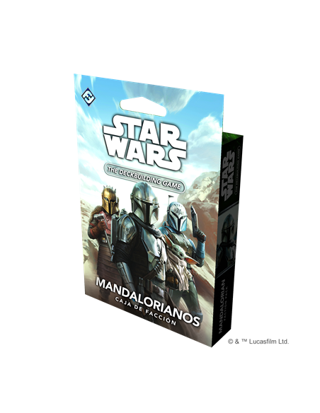 Caja star wars: deckbuilding game mandalorianos