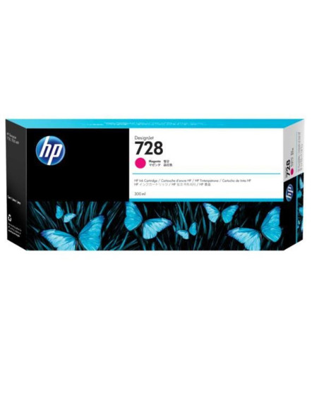 Cartucho tinta hp 728 300ml magenta