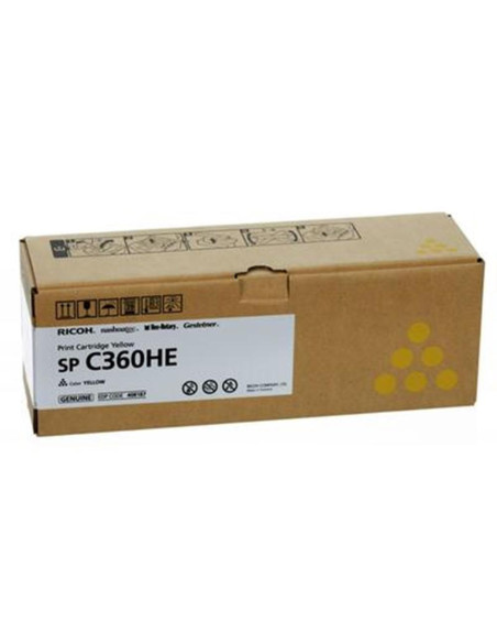 Toner ricoh sp c360he amarillo