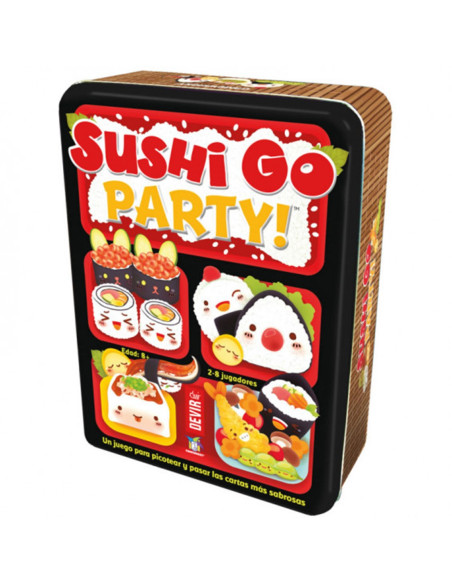 Juego mesa devir sushi go party