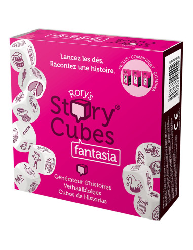 Juego mesa asmodee story cubes fantasia