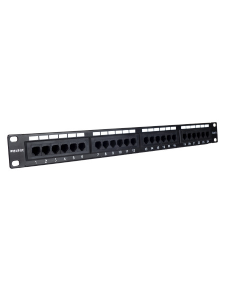 Panel transferencia phasak utp 19 pulgadas rj45