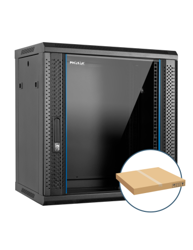 Armario rack mural 19 pulgadas phasak pro