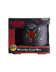 Taza con relieve paladone stranger things