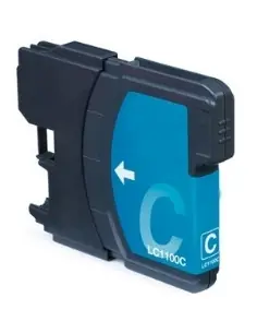 Cartucho tinta brother lc1100c cian 325