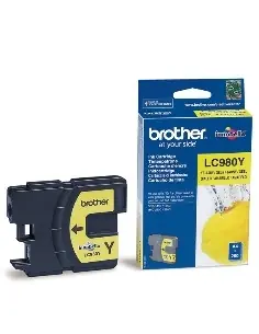 Cartucho tinta brother lc980y amarillo 260
