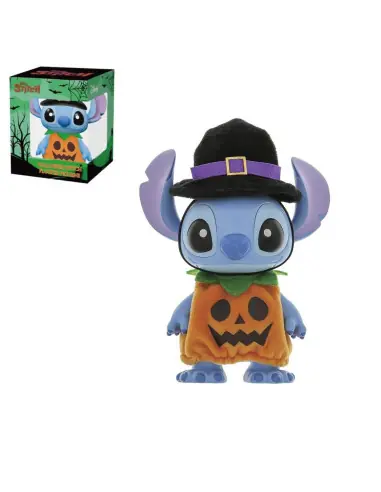 Figura enesco disney stitch halloween calabaza