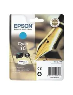Cartucho tinta epson t162240 cian wf - 2010