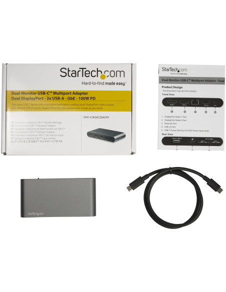 Docking station startech 7 en 1