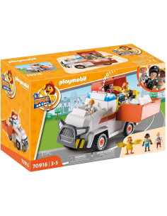 Playmobil duck on call vehiculo emergencia