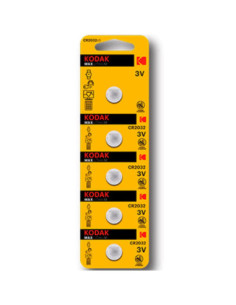 Blister pilas kodak max boton litio